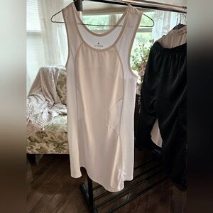 Athleta - white swim cover up dress